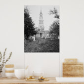 Kirche und Friedhof St. Philip Poster (Küche)