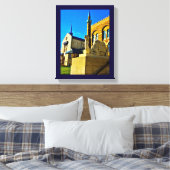Kirche und Moschee Leinwanddruck (Insitu (Schlafzimmer))