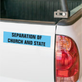 KIRCHE UND STAAT AUTOAUFKLEBER (Auf Lkw)