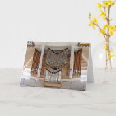 Kirche unserer Dame, Rumia Organkarte Karte (Gelbe Blume)