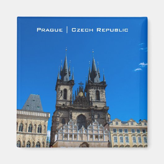 Kirche unserer Frau vor Týn Magnet (Vorne)