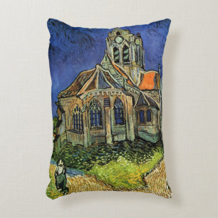 Kirche von Auvers-sur-Oise von Vincent van Gogh Dekokissen