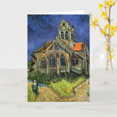 Kirche von Auvers-sur-Oise von Vincent van Gogh Karte (Gelbe Blume)