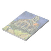 Kirche von Auvers-sur-Oise von Vincent van Gogh Notizblock (Rotiert)