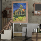 Kirche von Auvers-sur-Oise von Vincent van Gogh Poster
