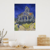Kirche von Auvers-sur-Oise von Vincent Van Gogh Poster (Küche)