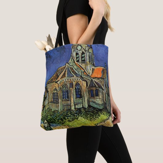 Kirche von Auvers-sur-Oise von Vincent van Gogh Tasche (Von Nahem)