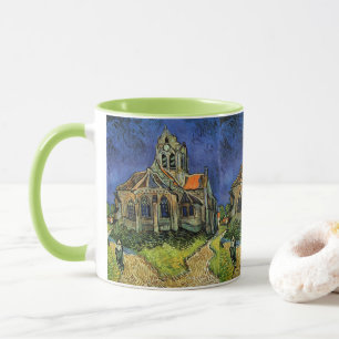 Kirche von Auvers-sur-Oise von Vincent van Gogh Tasse