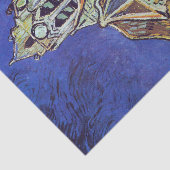 Kirche von Auvers Van Gogh Dekoupage Seidenpapier (Ausschnitt)