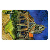 Kirche von Auvers Van Gogh Magnet (Horizontal)