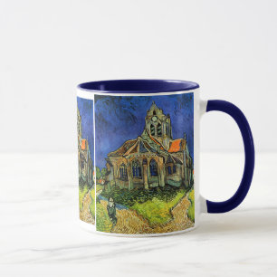 Kirche von Auvers Van Gogh Tasse