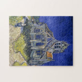 Kirche von Auvers von Van Gogh Gemälde Art Puzzle (Horizontal)