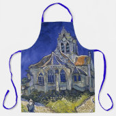 Kirche von Auvers von Van Gogh Gemälde Art Schürze (Vorderseite)