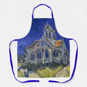 Kirche von Auvers von Van Gogh Gemälde Art Schürze