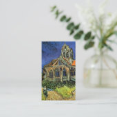 Kirche von Auvers von Vincent van Gogh Wedding Begleitkarte (Stehend Vorderseite)