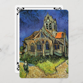 Kirche von Auvers von Vincent van Gogh Wedding Einladung