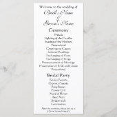 Kirche von Auvers von Vincent van Gogh Wedding Programm (Vorderseite)