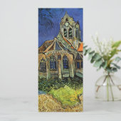 Kirche von Auvers von Vincent van Gogh Wedding Save The Date (Stehend Vorderseite)