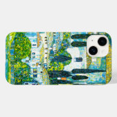 Kirche von Cassone Gustav Klimt Case-Mate iPhone Hülle (Rückseite (Horizontal))