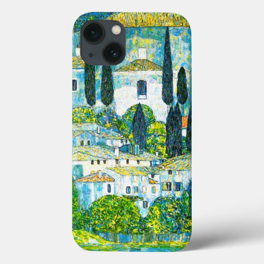 Kirche von Cassone Gustav Klimt Case-Mate iPhone Hülle (Rückseite)