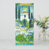 Kirche von Cassone Gustav Klimt Einladung (Stehend Vorderseite)