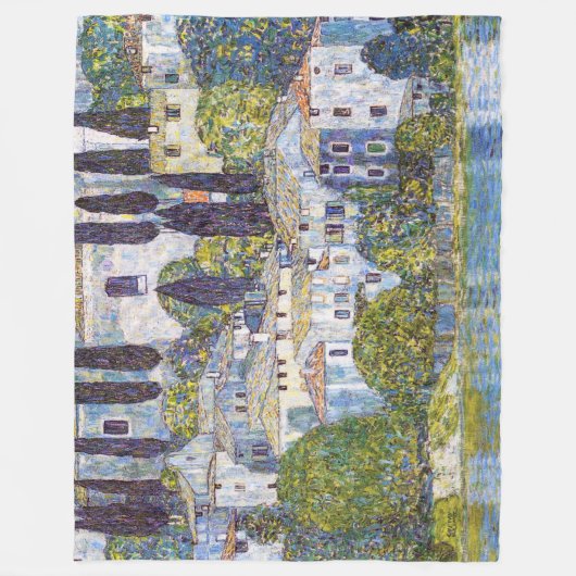 Kirche von Cassone, Gustav Klimt Fleecedecke (Vorderseite)