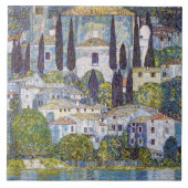 Kirche von Cassone, Gustav Klimt Fliese (Vorderseite)