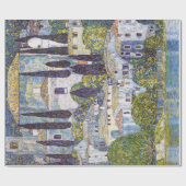 Kirche von Cassone, Gustav Klimt Geschenkpapier (Flach)