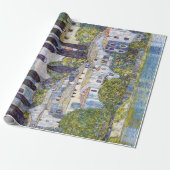 Kirche von Cassone, Gustav Klimt Geschenkpapier (Ungerollt)