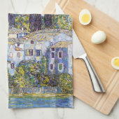 Kirche von Cassone, Gustav Klimt Geschirrtuch (Viertel Falte)