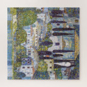 Kirche von Cassone, Gustav Klimt Puzzle (Horizontal)