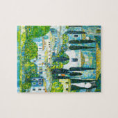 Kirche von Cassone Gustav Klimt Puzzle (Horizontal)