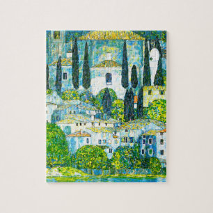 Kirche von Cassone Gustav Klimt Puzzle