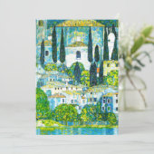 Kirche von Cassone Gustav Klimt Save The Date (Stehend Vorderseite)