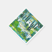 Kirche von Cassone Gustav Klimt Serviette (Ecke)