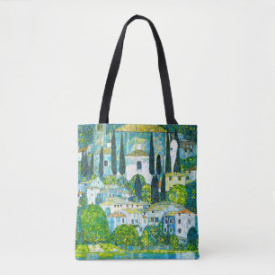 Kirche von Cassone Gustav Klimt Tasche