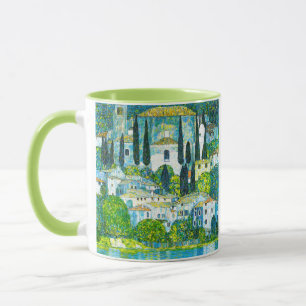 Kirche von Cassone Gustav Klimt Tasse