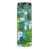 Kirche von Cassone Gustav Klimt Thermosbecher (Rückseite)