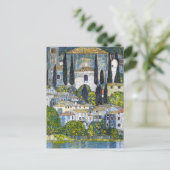 Kirche von Cassone Landschaft Gustav Klimt Postkarte (Stehend Vorderseite)