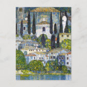 Kirche von Cassone Landschaft Gustav Klimt Postkarte (Vorderseite)