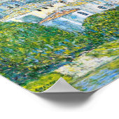 Kirche von Cassone von Gustav Klimt Poster (Ecke)