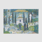 Kirche von Cassone von Gustav Klimt Seidenpapier (Vorderseite)