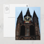 Kirche von Delft Postkarte (Vorne/Hinten)