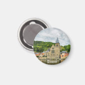 Kirche von Dinant Magnet (Vorderseite/Rückseite)