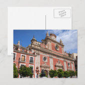 Kirche von El Salvador in Sevilla Postkarte (Vorne/Hinten)