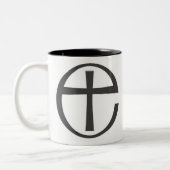 Kirche von England - Tee-/Kaffee-Tasse Zweifarbige Tasse (Links)
