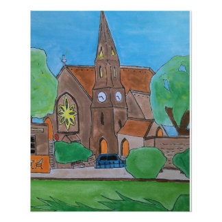 Kirche von Essex/Southend Poster