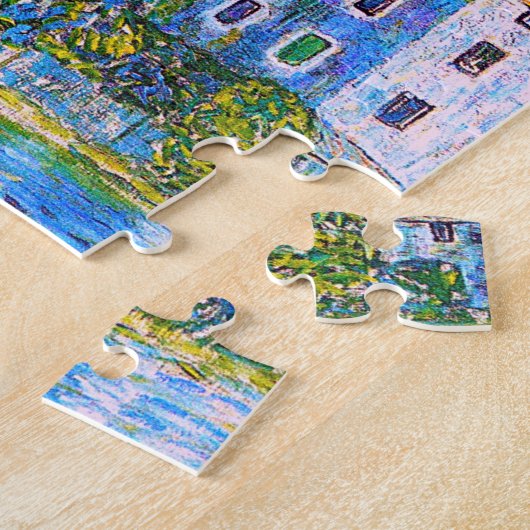 Kirche von Gustav Klimt in Cassone Puzzle (Seite)