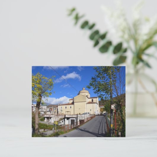 Kirche von Laino Borgo Postkarte (Stehend Vorderseite)