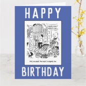 Kirche von Mario Botta auf dem Monte Tamaro Cartoo Karte (Gelbe Blume)